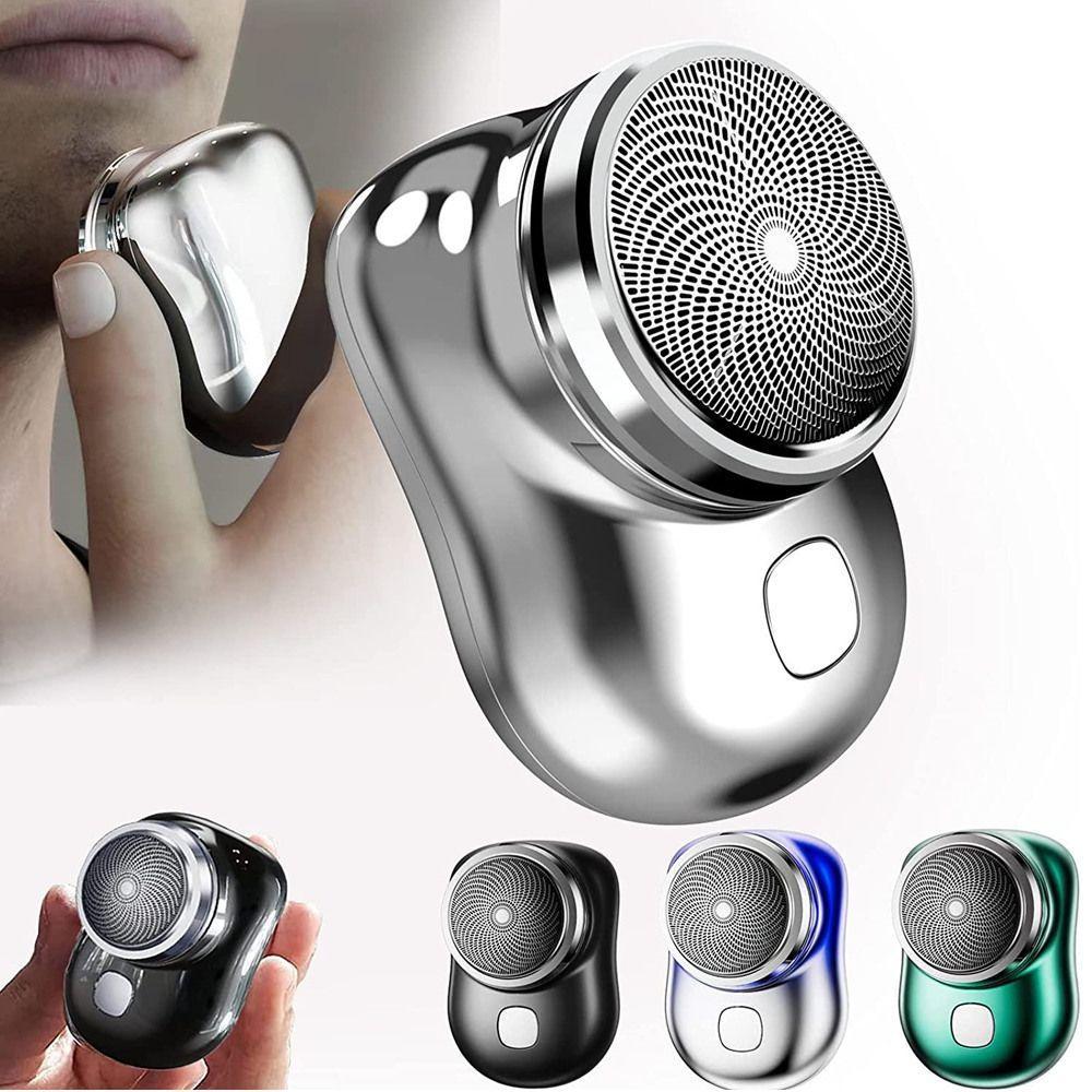 Alat Cukur Elektrik Shaver Cukur Jenggot Listrik Portable Mini Alat Cukur Jenggot Kumis Rambut