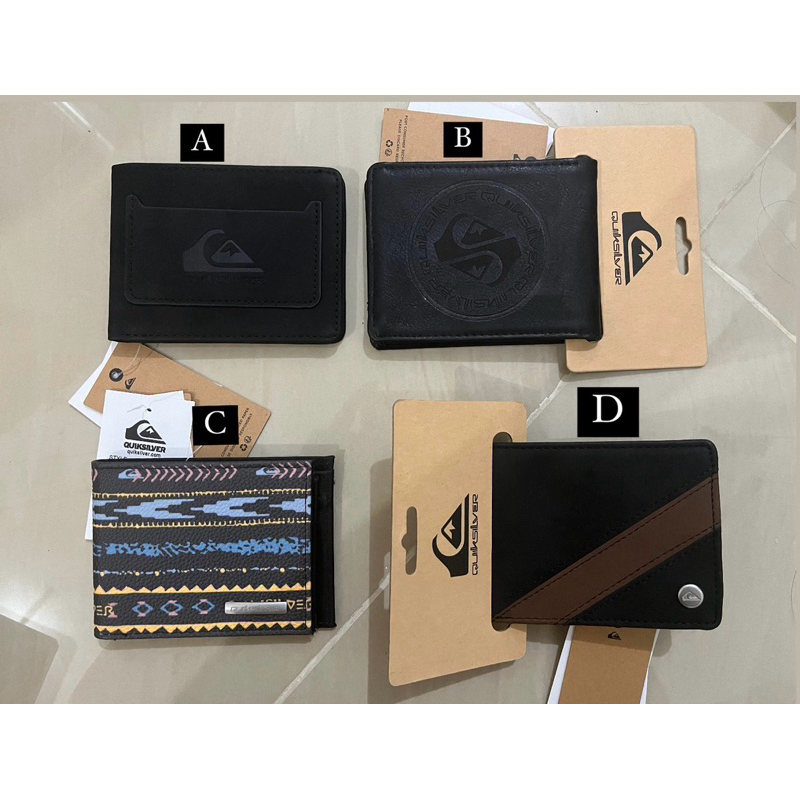 Dompet Quiksilver Original Cuci Gudang