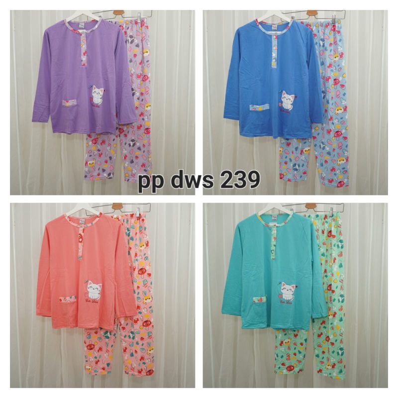 Babydoll PP Merk Nai-Nai Baju Panjang dan Celana Panjang Termurah