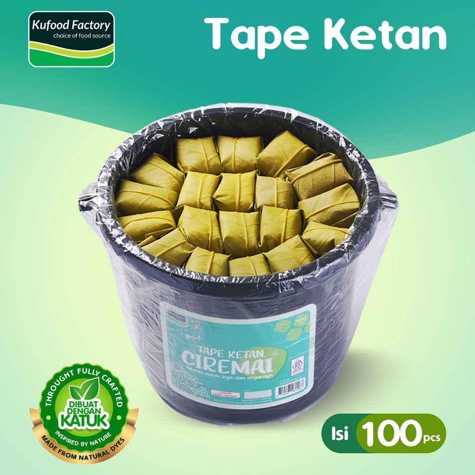 

Stock baru Ciremai Tape Ketan Hijau Daun Jambu 1 Bungkus