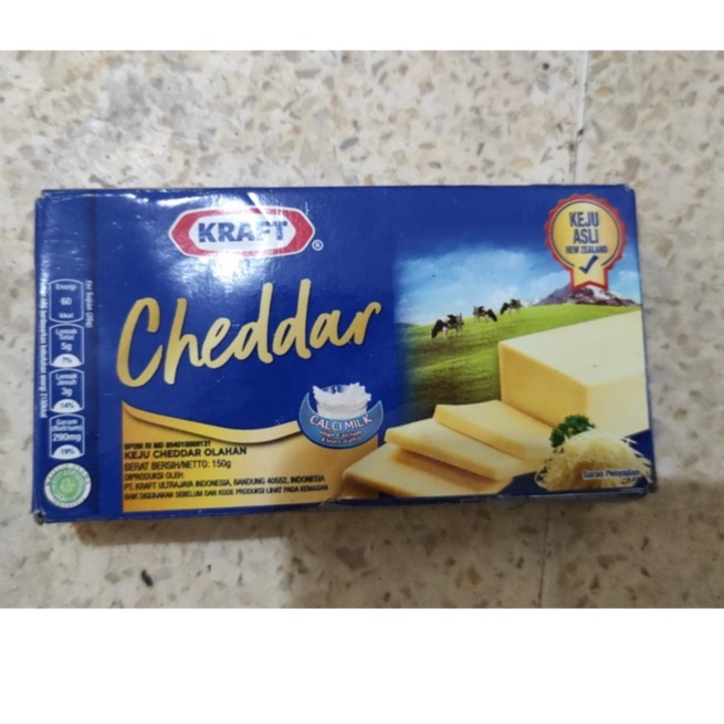 

Terbatas KEJU Kraft Cheddar 15 gr