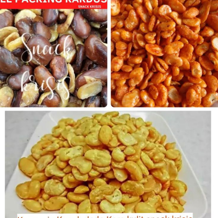 

Terbaru 1kg kacang koro asin balado kulit