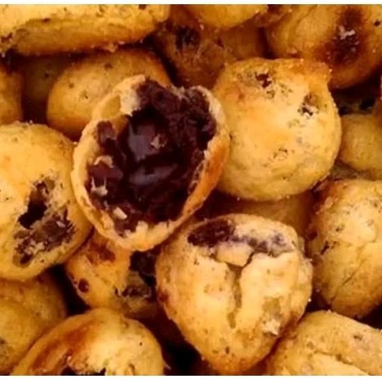 

Kue Sus coklat/sus kering coklat/sus isi coklat 200gr
