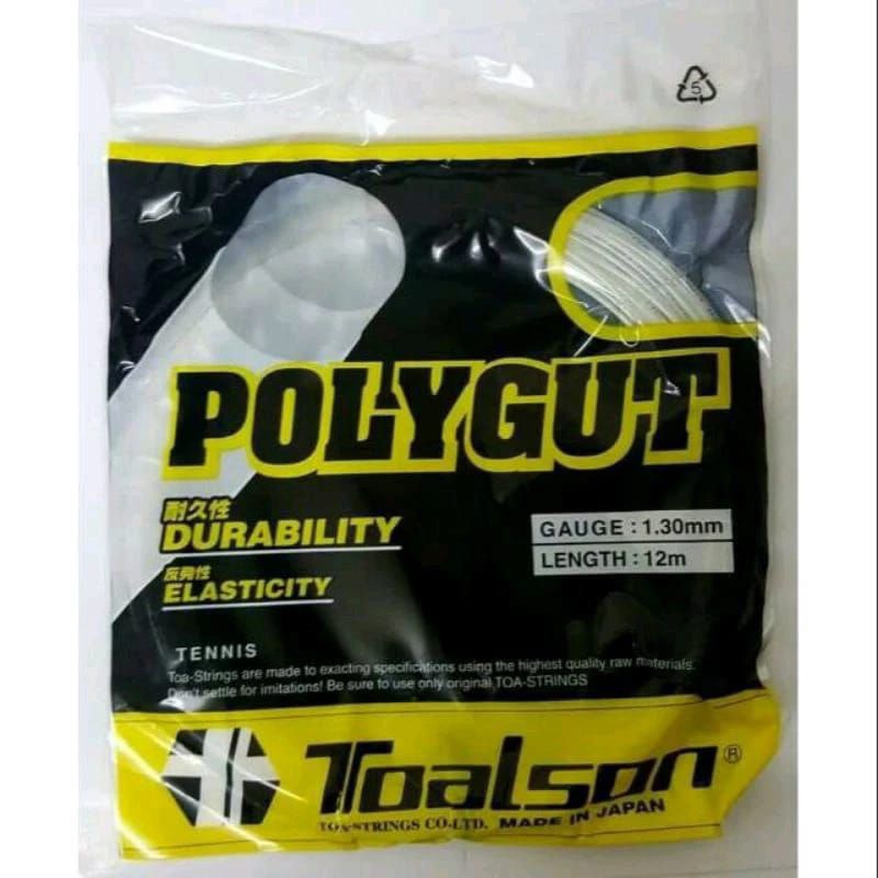senar raket tenis toalson polygut