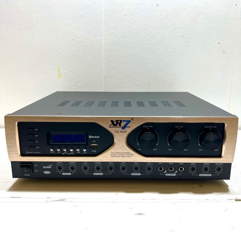 Audio Amplifier XR7 CA 4800 Original Power XR 7 CA4800