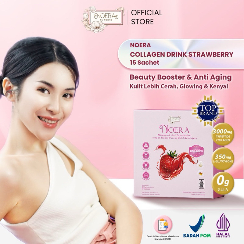 NOERA COLLAGEN DRINK MINUMAN COLLAGEN RASA STRAWBERRY