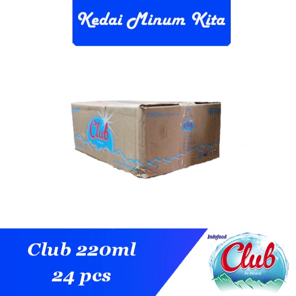 

Top Product Club Mineral Water 22ml Dus 24 botol