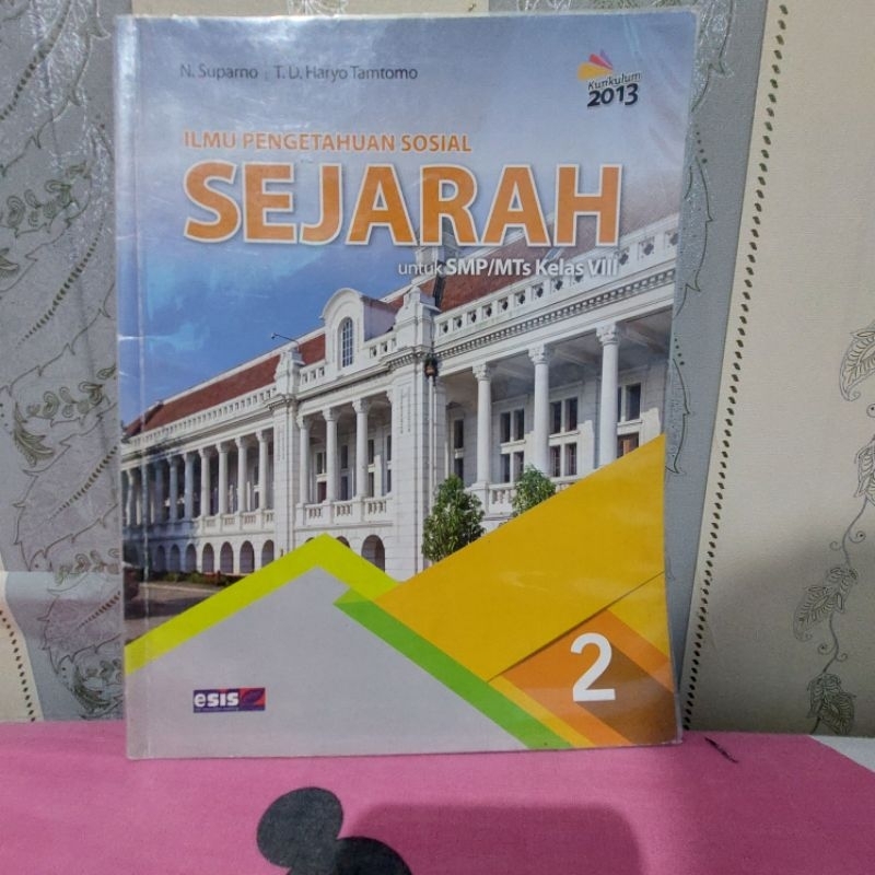 BUKU PELAJARAN IPS SEJARAH SMP 2 KELAS 8 ERLANGGA