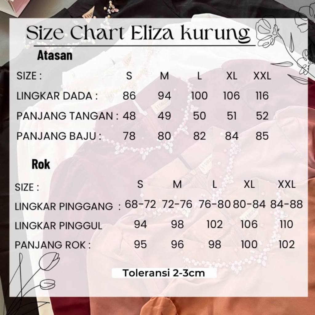 NEW Oneset Elliza Kurung Melayu Dress Pesta Setelan Wanita Baju Kondangan Kekinian Full Payet 2024