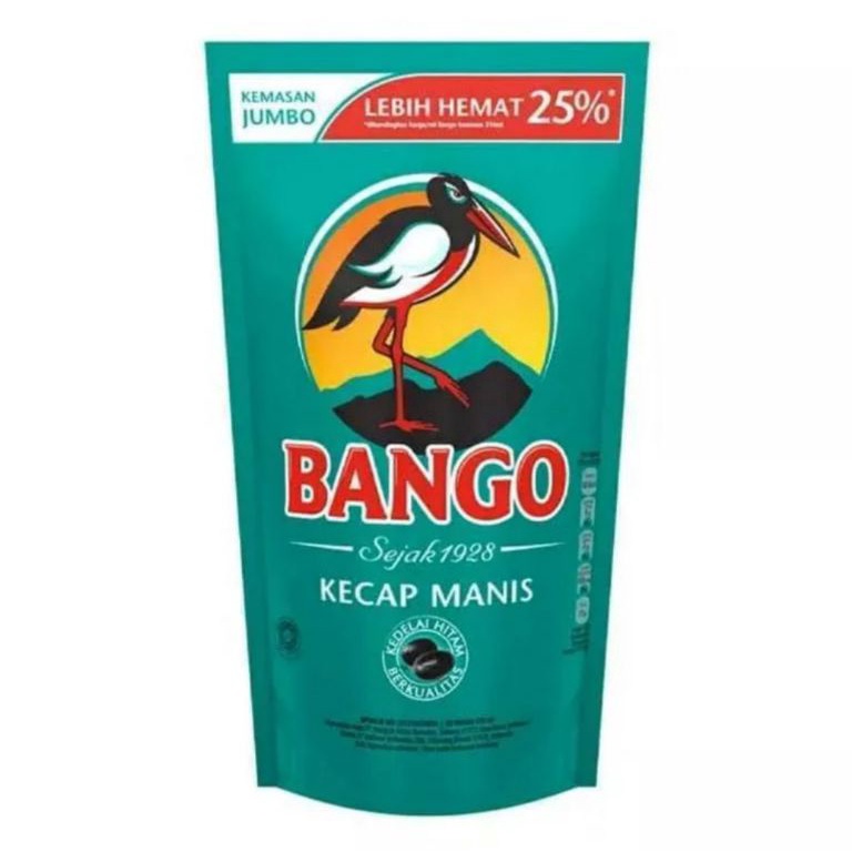 

Ekstra benefit BANGO Kecap Manis 52ml72gr 735ml1gr