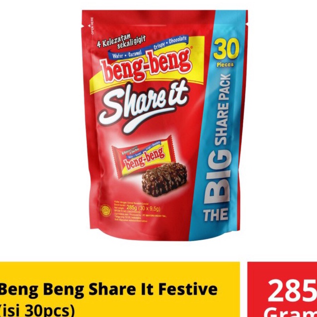 

Harga Oke Beng beng share it isi 3 x 95gr