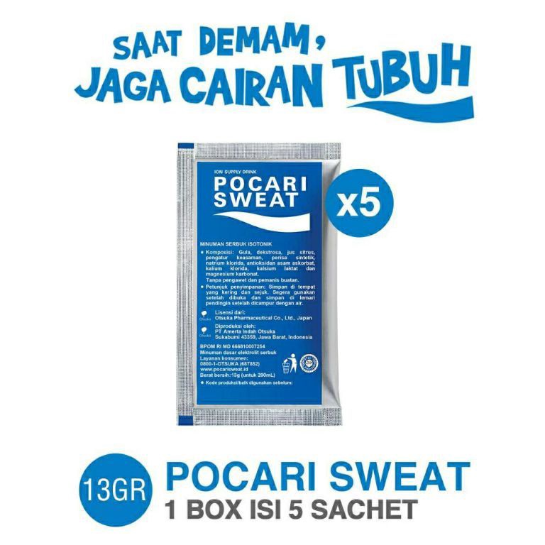 

Potongan spesial Pocari Sweat Sachet 13gr