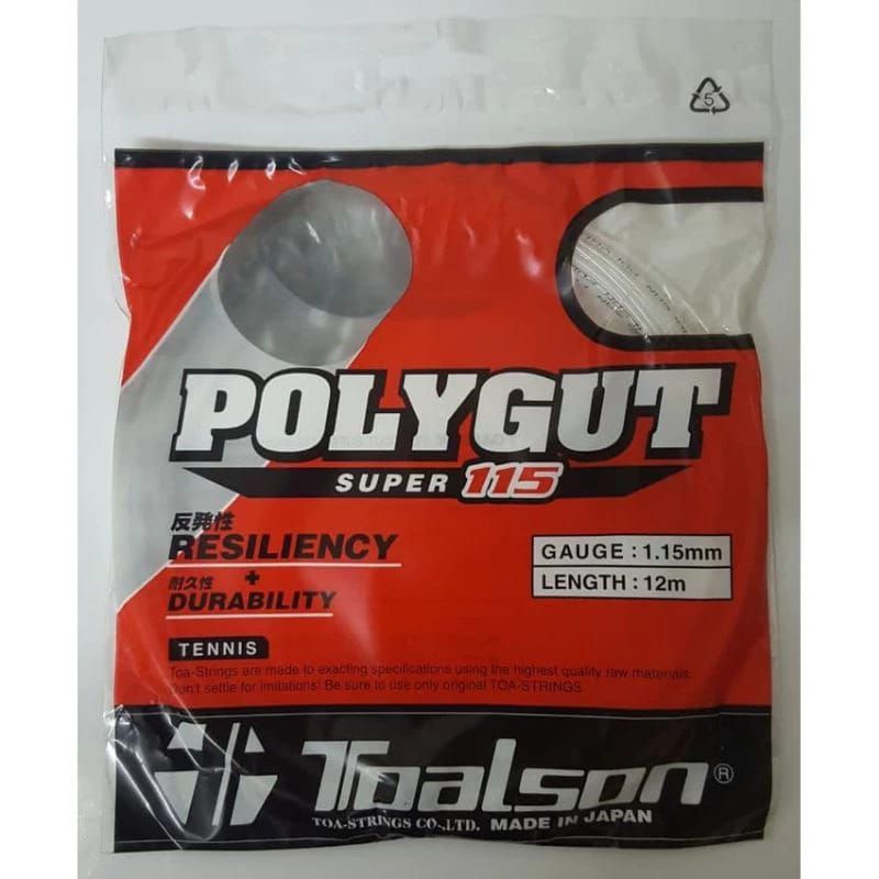 senar raket tenis toalson polygut super