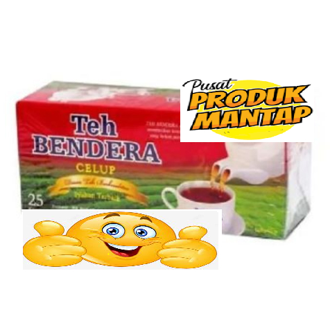 

Teh Bendera Celup 1 kotak isi 25 celup