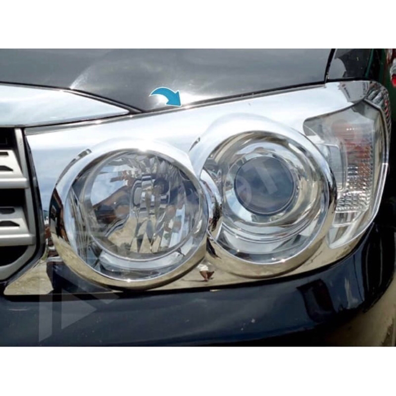 Garnish lampu Fortuner 2009 - 2010