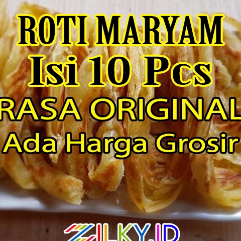 

Fresh Roti Maryam Original Isi 1 Pcs Zilky Frozen Cane Canai Mariam Mariyam Prata Pratha Paratha Parata Pipih Flat Bread Beku Konde Ori Tawar Kenyang Bukan Isi 5 Murah