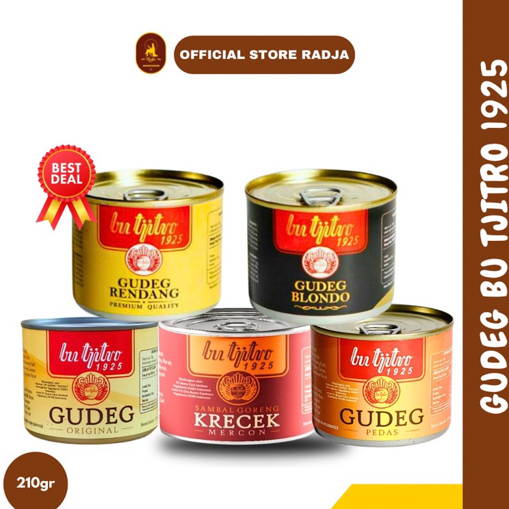

Murah Banget Gudeg Kaleng Bu Tjitro 1925 Gudeg Jogja Oleh Oleh Khas Jogjakarta