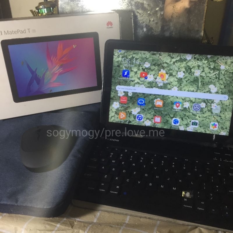 HUAWEI MATTEPAD T10 SECOND FULLSET KOMPLIT / PRELOVED TABLET TAB