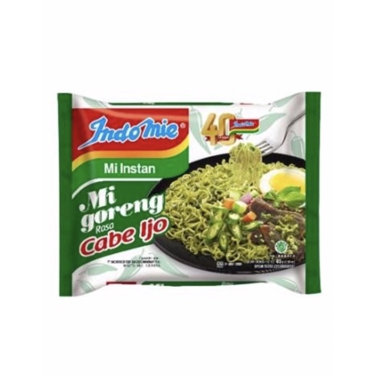 

Dipesan ya Indomie Goreng Cabe Ijo paket 1pcs