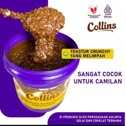 

Diminati Collins Choco Crunchy selei collins coklat crunchy 1kg