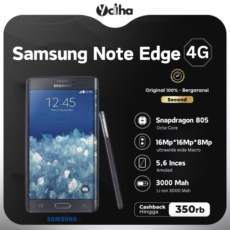 Samsung Note Edge Docomo mulus