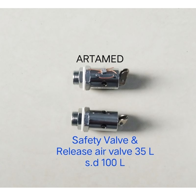 Safety Valve dan Release Valve autoclave Gea
