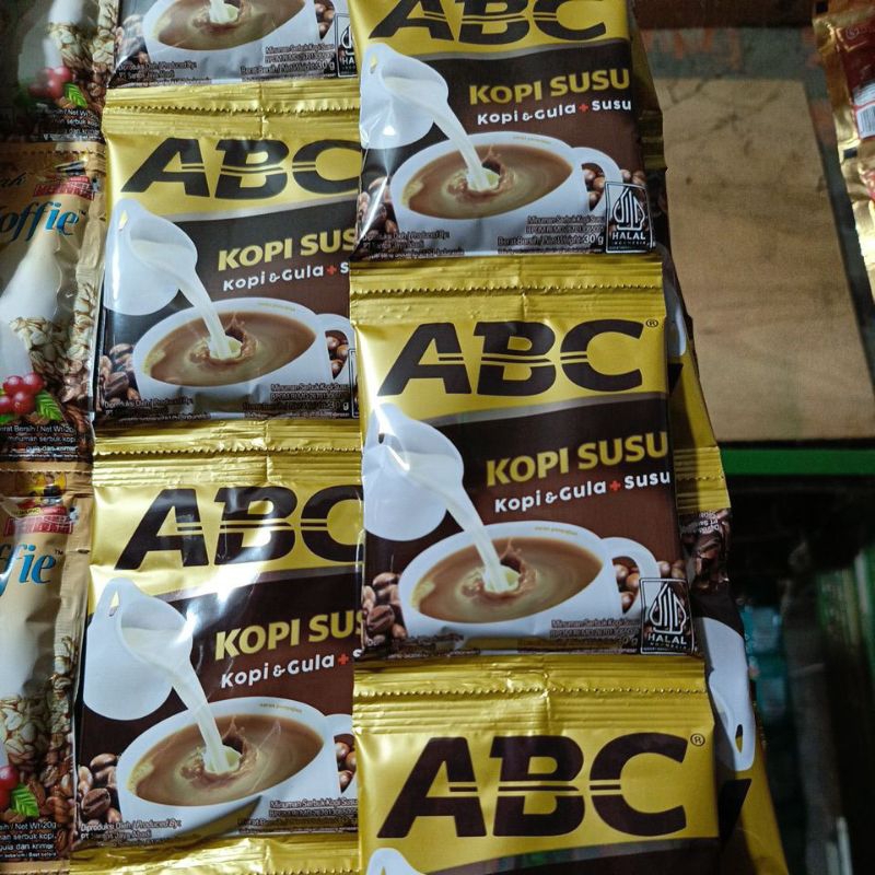 

kopi ABC susu 30g sachet