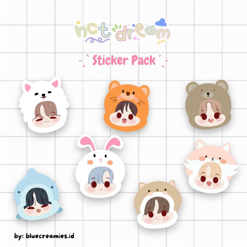 

NCT Dream Sticker Pack untuk Jurnaling atau Dekorasi