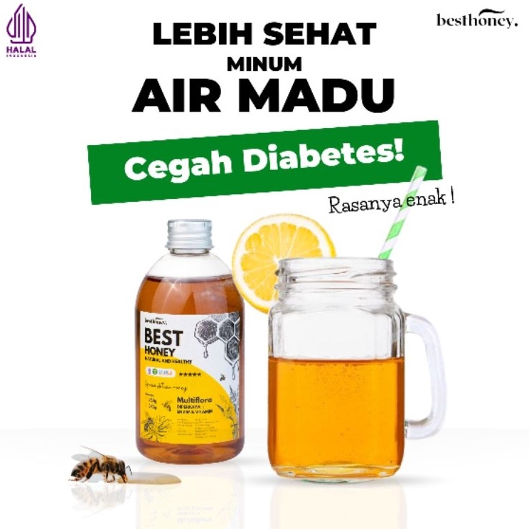 

Kejar Promo Besthoney Madu Asli Madu Multiflora Original 35gr