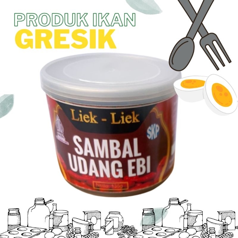 

[PRODUK GRESIK] SAMBAL UDANG EBI LIEK LIEK