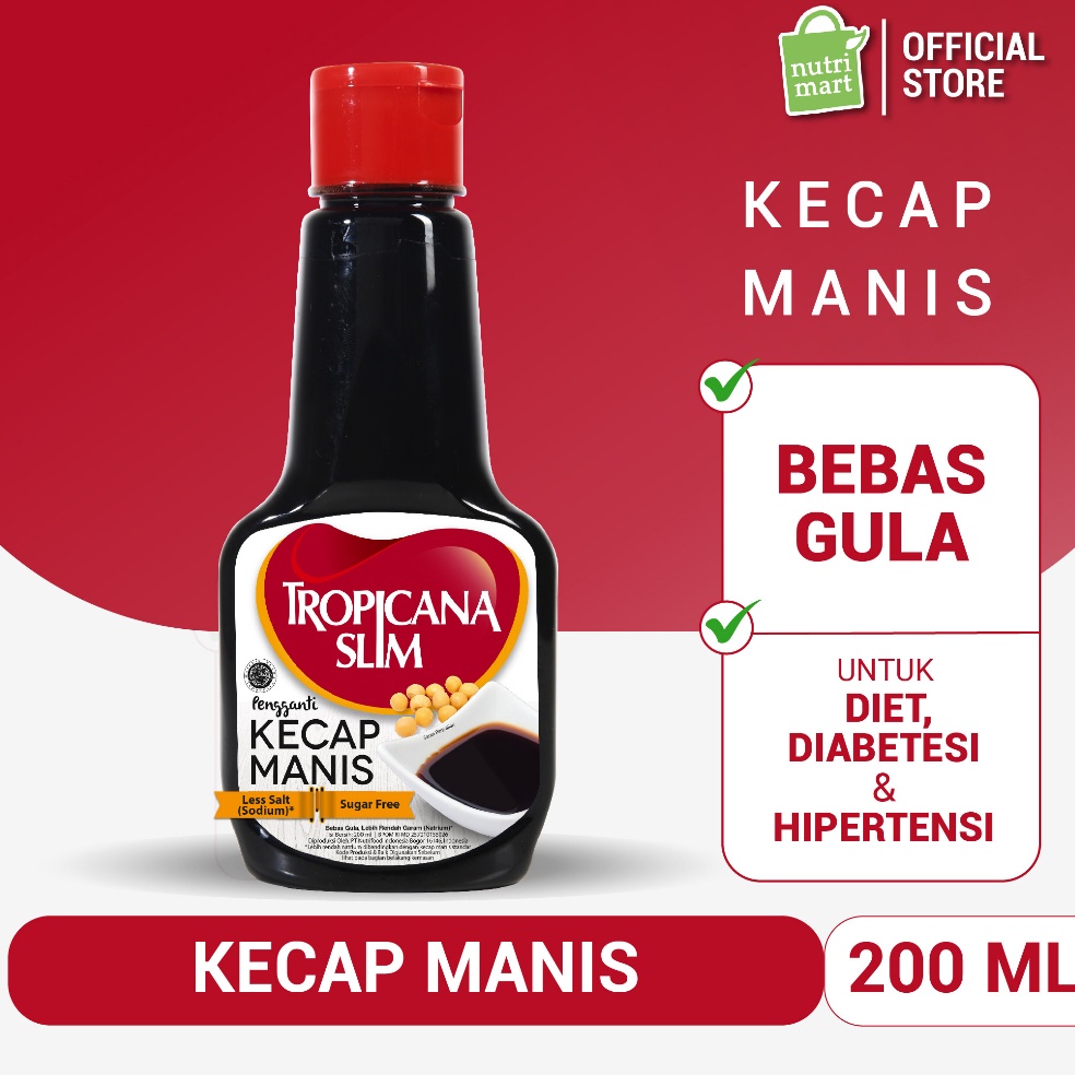 

Limited Tropicana Slim Kecap Manis 2ml Bantu Dukung Hidup Sehat