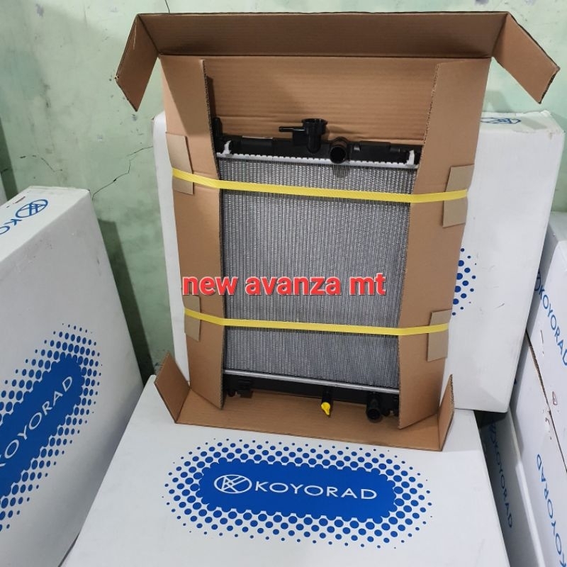 RADIATOR TOYOTA AVANZA XENIA NEW TAHUN 2012 2015 1300CC MANUAL KOYORAD