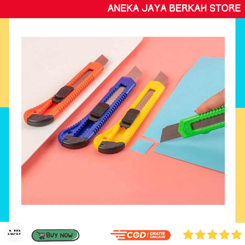

⭐☑️ [ ] - ⭐ Pisau Cutter Ukuran Besar Cutter Tajam