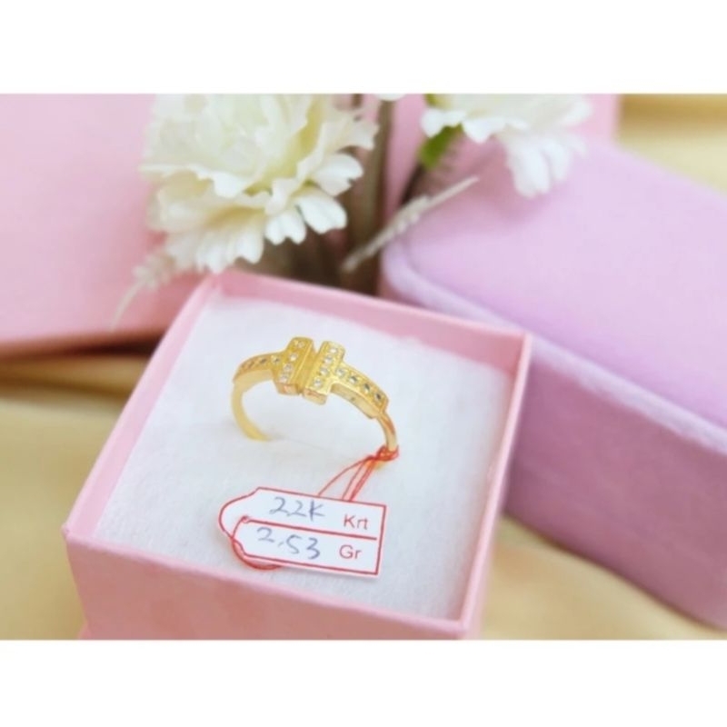 Cincin Emas Kadar 22K