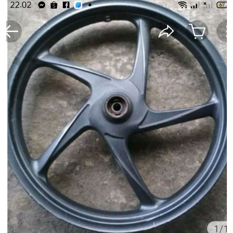 pelek pelek depan beat lama beat fi scopi lama Vario technok Vario karbu