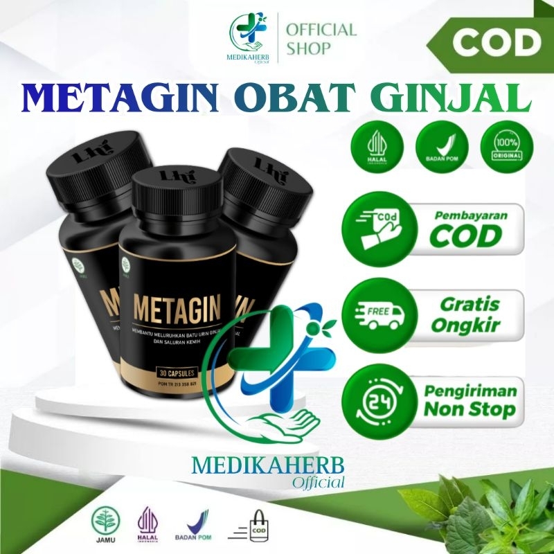 METAGIN Original Obat Batu Ginjal Penghancur Batu Ginjal Terampuh BPOM