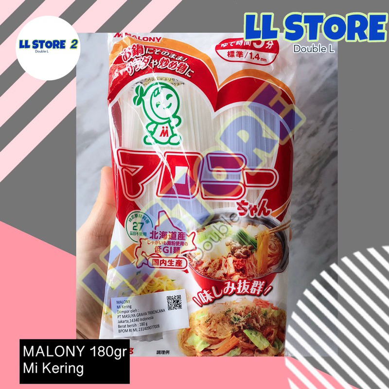 MALONY Marony Harusame 180 gr | Mi Kering Jepang