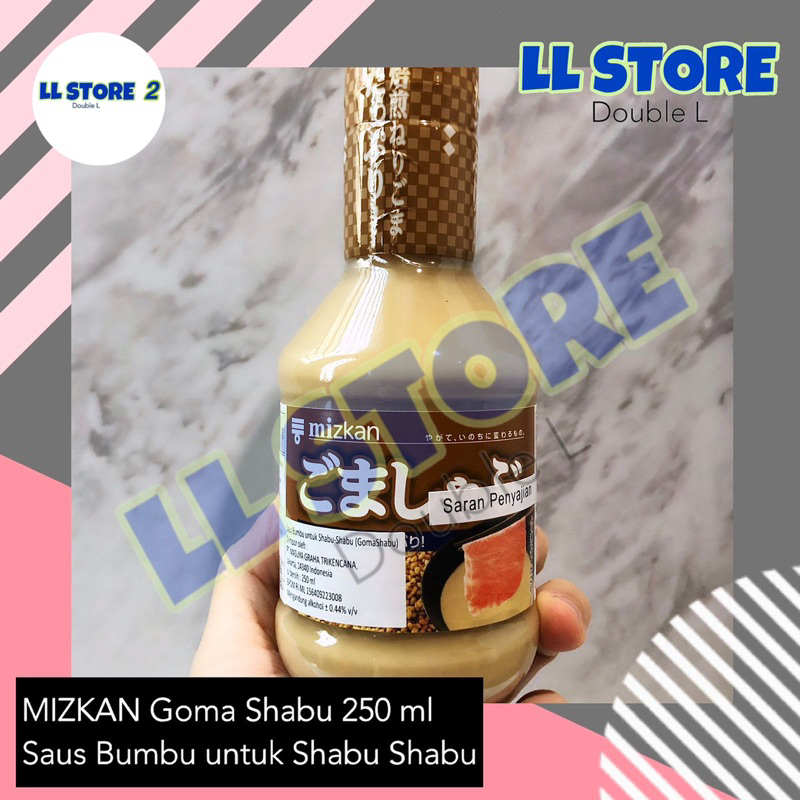 

MIZKAN Goma Shabu 250ml | Saus Wijen Bumbu Shabu Jepang 250 ml