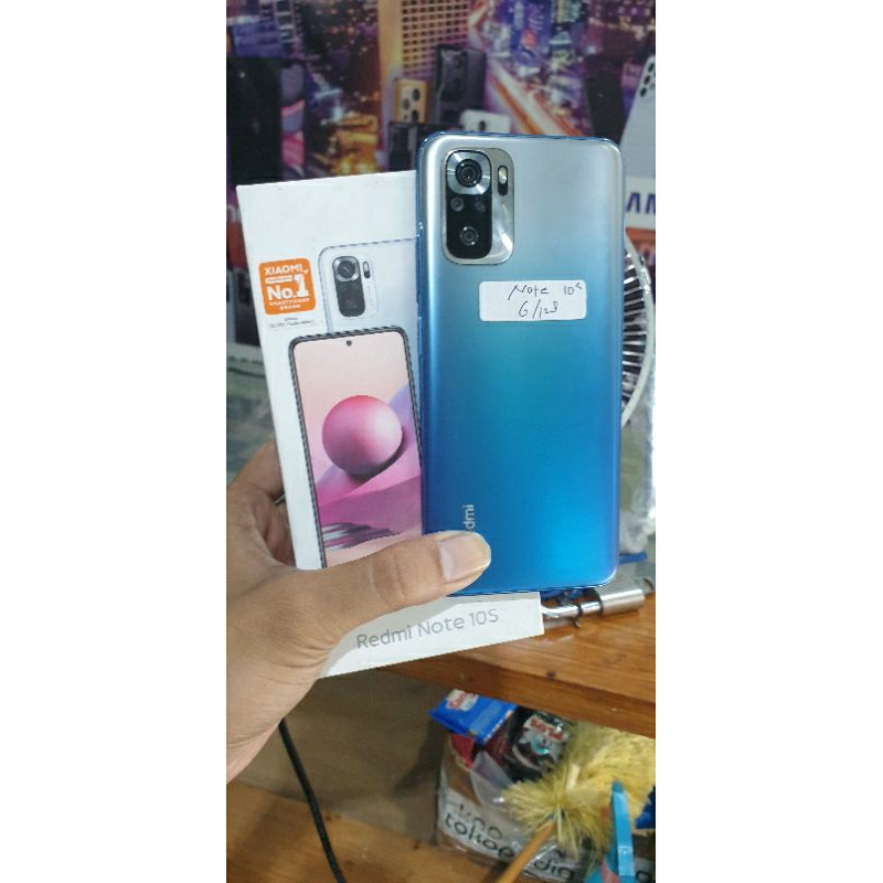 redmi note 10s 6/128 second resmi