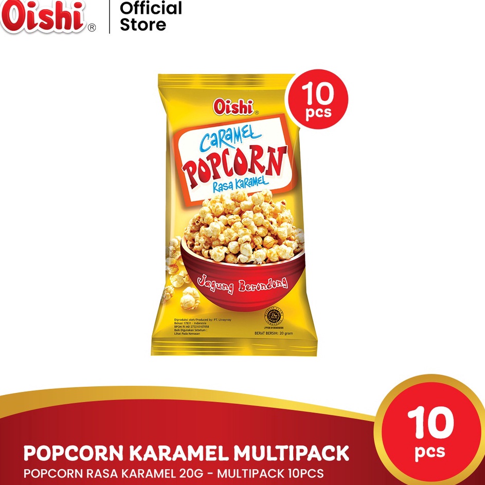 

Dipesan ya Oishi Popcorn Caramel Renceng 2g