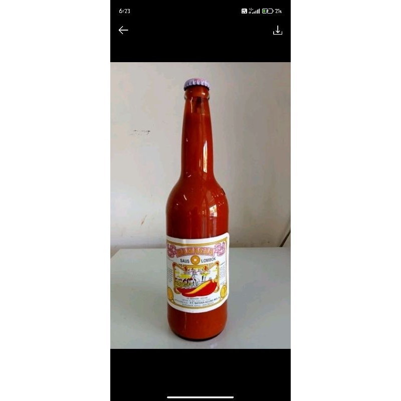 

SAOS LOMBOK BAHAGIA CATSUP 600 ML