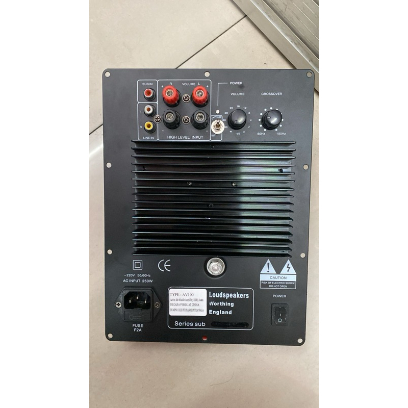 Modul Mesin subwoofer 12inch