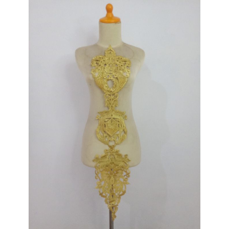 Renda bordir aksesoris tari Gamis khanza