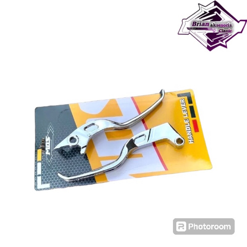 HENDEL REM DAN HANDLE KOPLING CROM MOS SET KANAN KIRI KROM PNP RCB BREMBO TRACTION MASTER TIGER MEGA