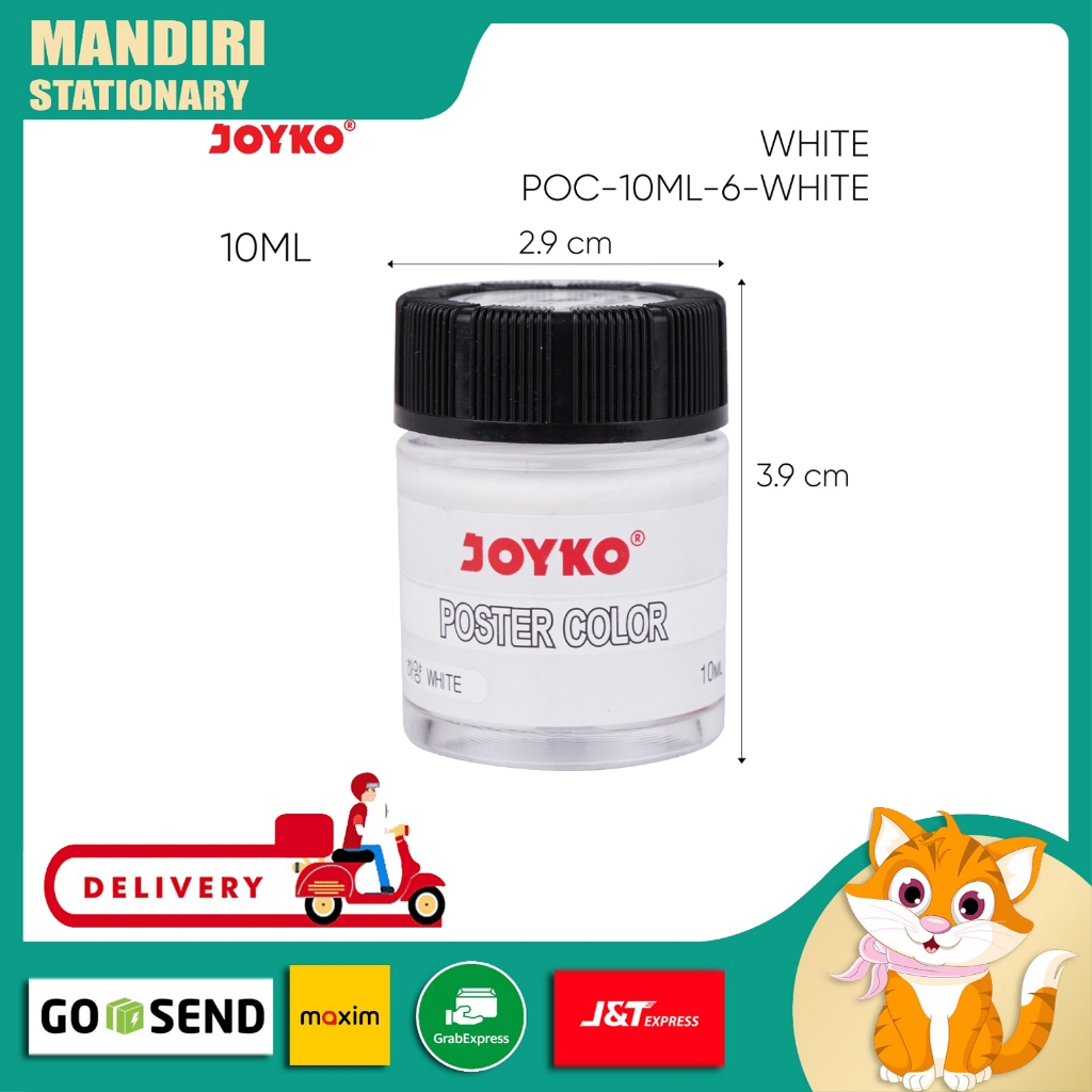 

Poster putih Cat Poster Joyko POC-10ML-6