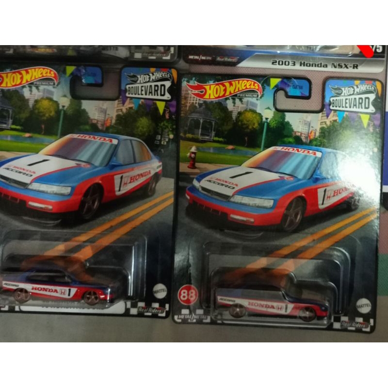 HOTWHEELS PREMIUM HONDA ACCORD BOULEVARD JAPAN STICKER