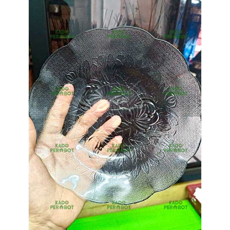 Promo Piring Makan Beling Murah 6Pcs - Piring Makan Kaca - Piring Murah - Piring Beling