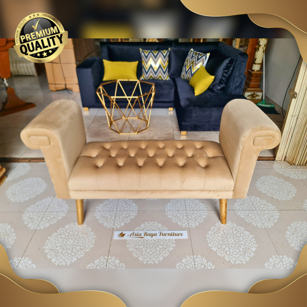 Kursi Sofa Stool Panjang Minimalis