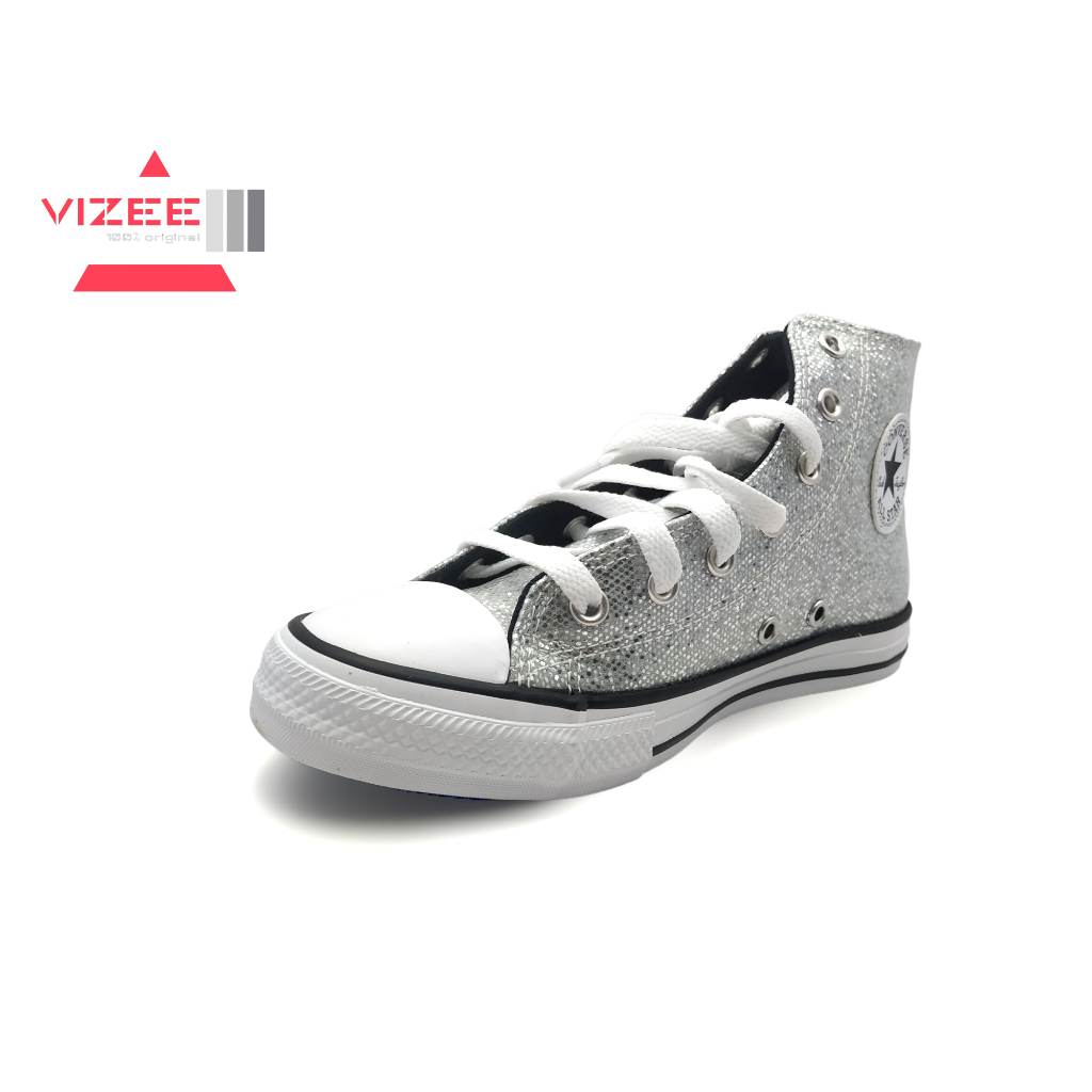 Converse Kids CTAS HI Glitter - A01477C - (BNIB)