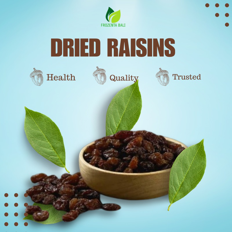 

Dried raisins 250g